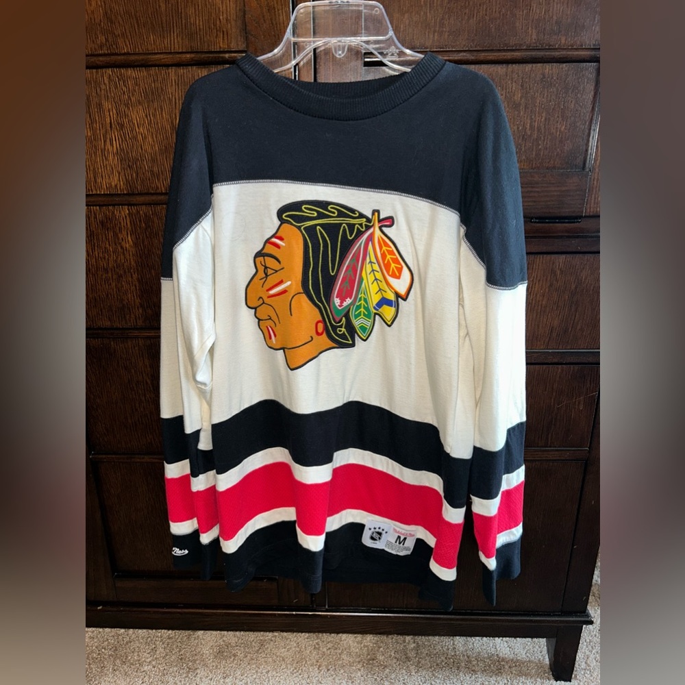 Mitchell & Ness Chicago blackhawks long sleeve